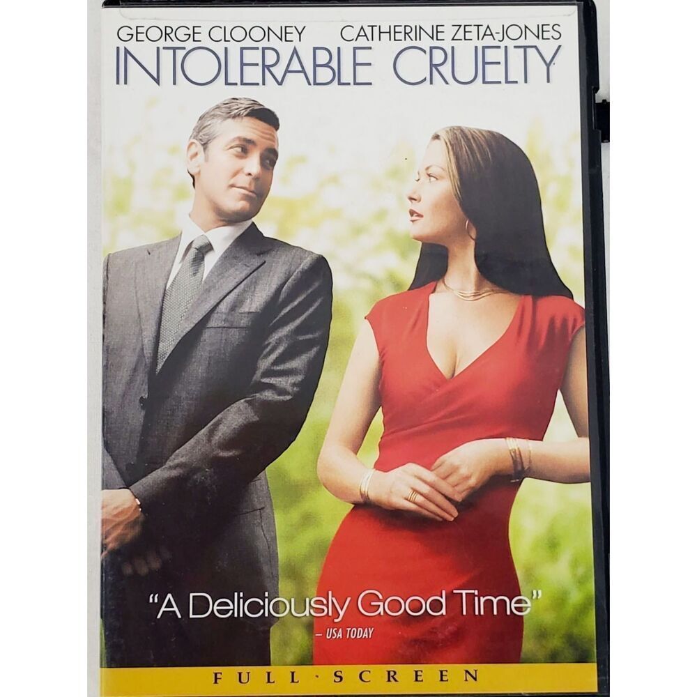 Intolerable Cruelty, 2004 Film DVD